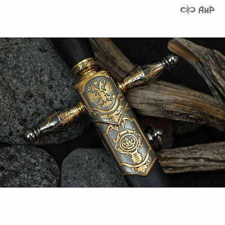 Кортик Адмиральский ручной работы № 35188. Сделано мастерами-оружейниками Златоуста