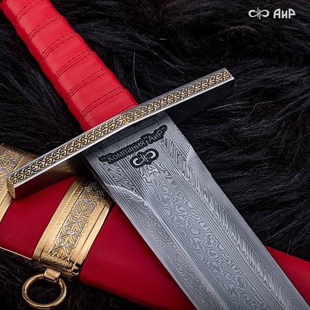 Авторский коллекционный меч Святогор № 36163 - мастера Златоуста