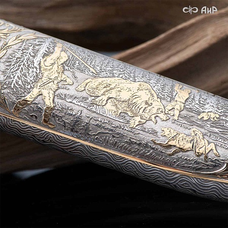  Нож "Бекас" ручной работы № 38269 - мастера Златоуста