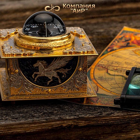 Коллекционный компас Горизонт № 36080 - мастера Златоуста