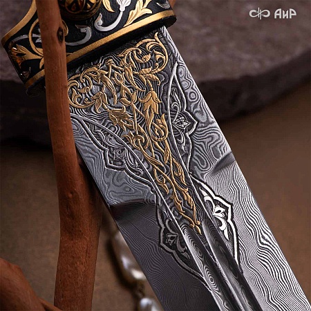  Кинжал Кавказский ручной работы № 39187, 39188 - от мастеров Златоуста