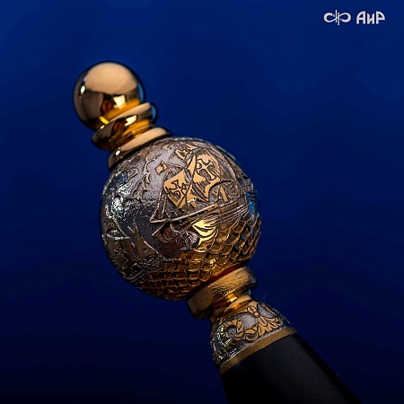 Кортик Адмиральский ручной работы № 36457 - сделано в Златоусте