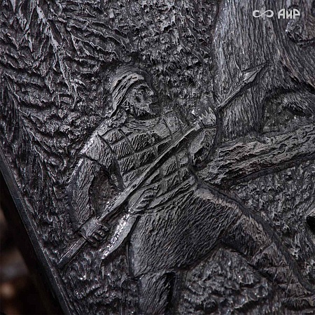  Авторский охотничий кинжал Русский лес № 39185 - мастера Златоуста