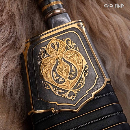  Черноморский ятаган Лаз-Бичак ручной работы № 39244 - от мастеров Златоуста