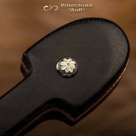 Кинжал "Кавказский" с малым ножом (ручная работа) № 35966 - от мастеров Златоуста