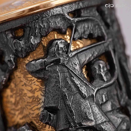  Авторский охотничий кинжал Русский лес № 39243 - мастера Златоуста