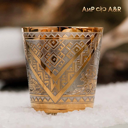  Авторский водочный набор "Наш Север" № 37556 - мастера Златоуста