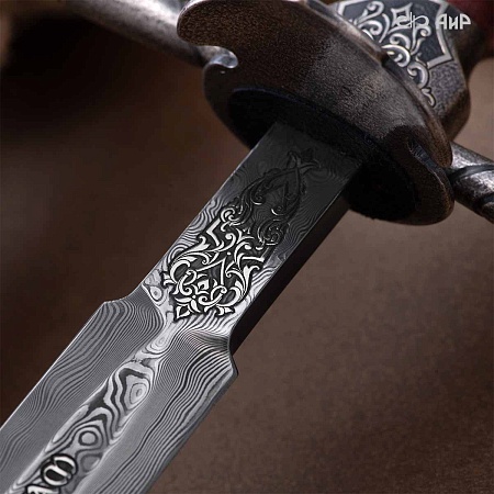 Авторский кортик Жнец (Reaper) № 39310 - мастера Златоуста