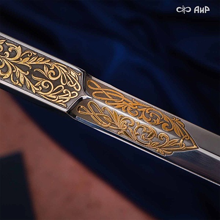 Кортик Генеральский ручной работы № 37202 - сделано в Златоусте