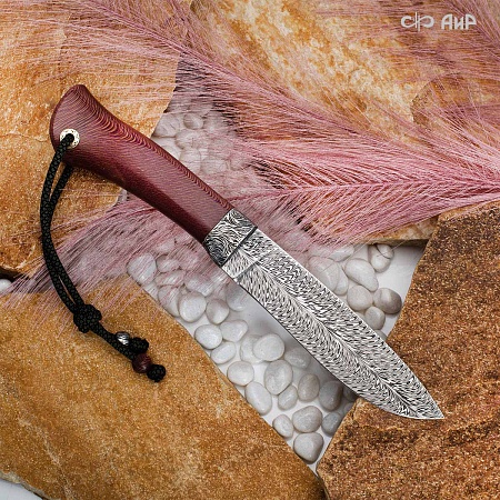 Авторский нож "Полет колибри" № 38338 - мастера Златоуста
