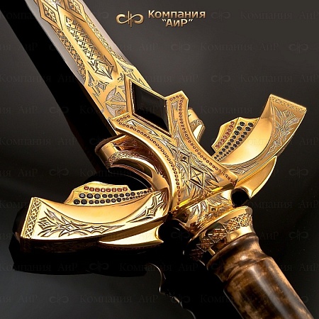 Авторский коллекционный меч Громовержец № 3616 - мастера Златоуста