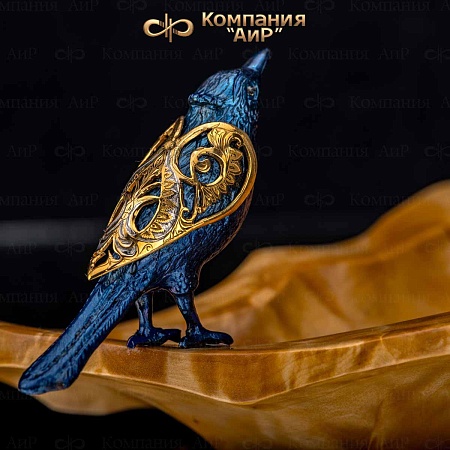 Авторская композиция Синяя птица № 36187 - мастера Златоуста