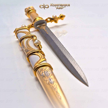 Авторский кортик "Статус" № 8654 - мастера Златоуста