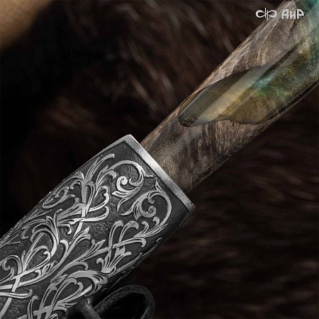  Нож Финка-5 ручной работы № 38690 - мастера Златоуста