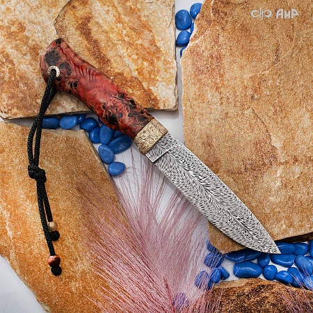  Авторский нож "Полет колибри" № 38337 - мастера Златоуста