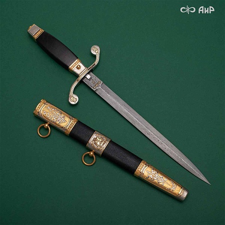 Кортик Офицерский ручной работы № 39094 - сделано в Златоусте