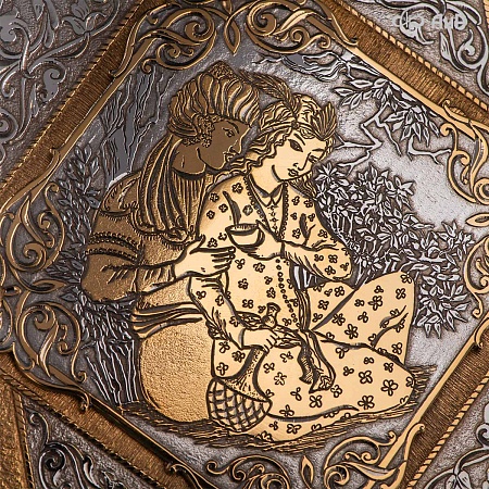 Книга в окладе ручной работы Омар Хайям. Рубаи № 39137 - мастера Златоуста