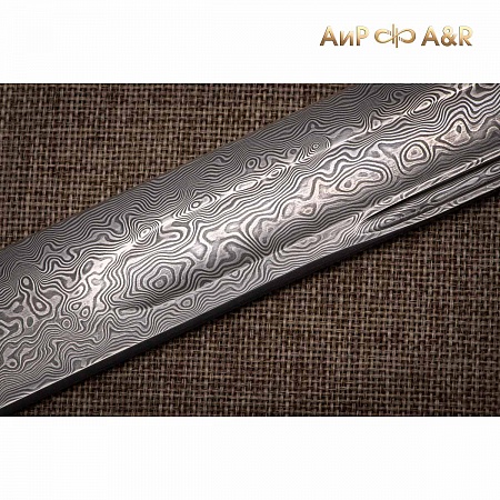 Шашка "Казачья" ручной работы № 37060 - от мастеров Златоуста