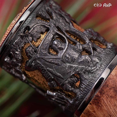  Авторский охотничий кинжал Русский лес № 39185 - мастера Златоуста