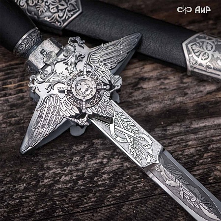Кортик Генеральский ручной работы № 34752 - от мастеров Златоуста