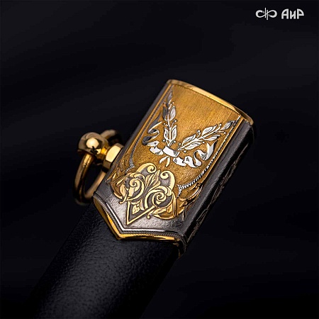 Кортик Адмиральский ручной работы № 36572 - сделано в Златоусте