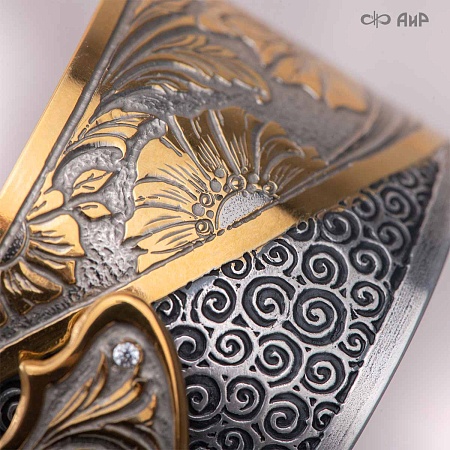  Браслет Флора (ручная работа) № 39246 - мастера Златоуста