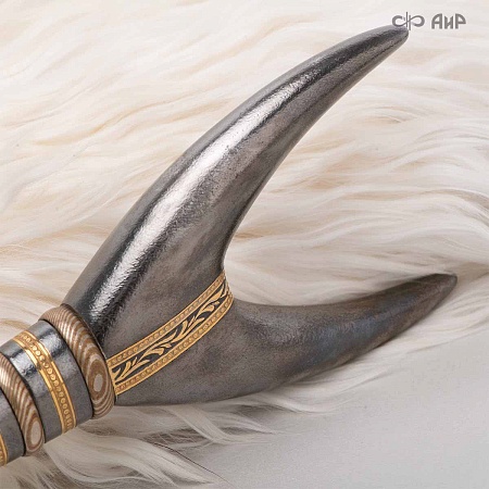 Черноморский ятаган Лаз-Бичак ручной работы № 36918 - от мастеров Златоуста