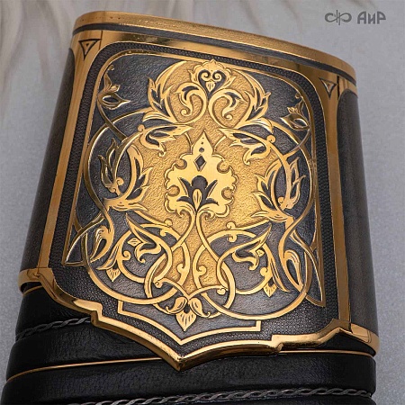 Черноморский ятаган Лаз-Бичак ручной работы № 36918 - от мастеров Златоуста