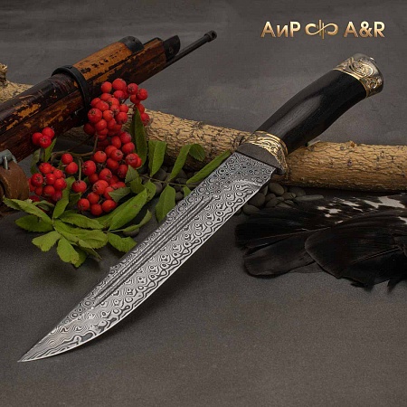 Нож "Арсенальный" ручной работы № 37544 - мастера Златоуста