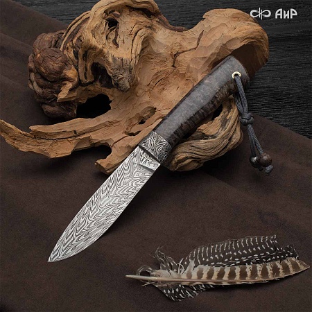 Авторский нож "Полет колибри" № 37972 - мастера Златоуста