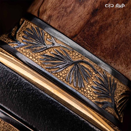  Авторский охотничий кинжал Русский лес № 39185 - мастера Златоуста