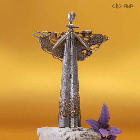  Авторский сувенир Ангел Весна № 39305 - мастера Златоуста