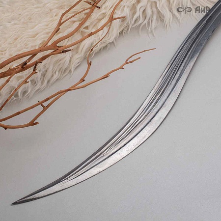 Черноморский ятаган Лаз-Бичак ручной работы № 36918 - от мастеров Златоуста