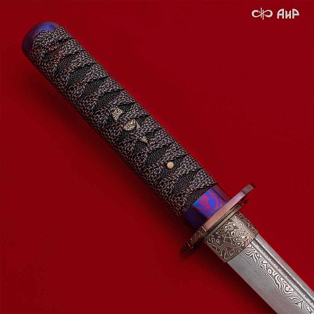Набор самурайских мечей ручной работы Бусидо № 37896 - от мастеров Златоуста