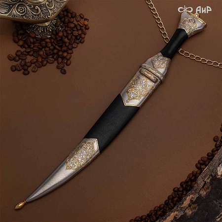  Кинжал Восточный ручной работы № 39155 - от мастеров Златоуста