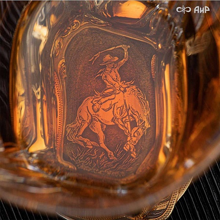  Авторский набор для виски "Rodeo" № 38051 - от мастеров Златоуста