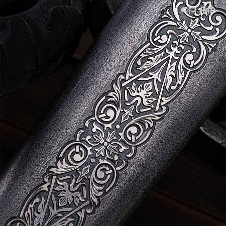 Кинжал с пламенеющим клинком № 39279 - мастера Златоуста