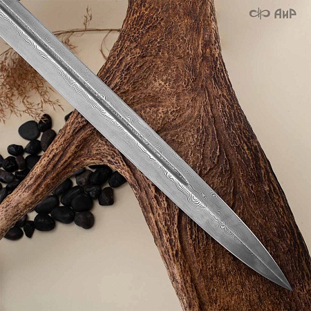  Гарнитур охотничий Великаны леса, с хиршфангером № 39207 - мастера Златоуста