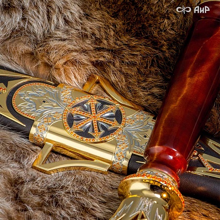 Авторский коллекционный меч Громовержец № 35747 - мастера Златоуста