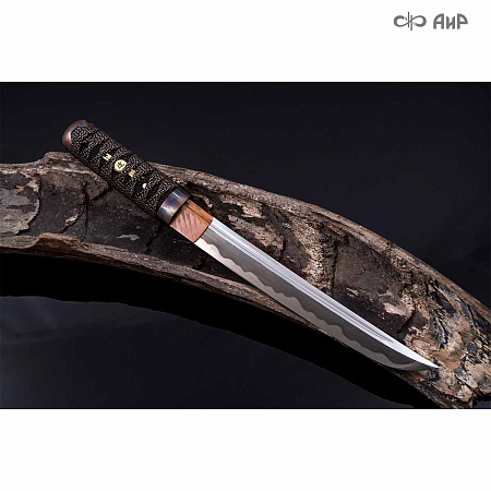 Танто Рассвет на Фудзи ручной работы № 36739 - мастера Златоуста