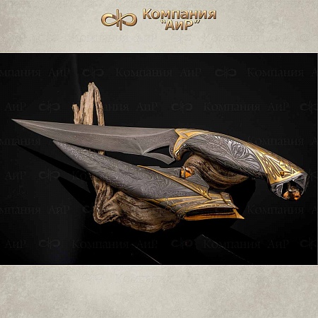 Авторский нож "Спаун" № 35831 - мастера Златоуста