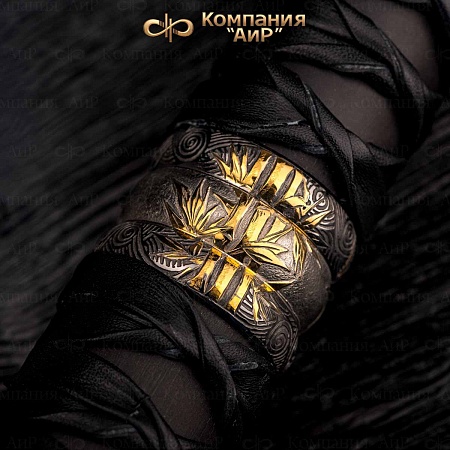 Авторское копье Яри "Бусидо. Ги" (Справедливость) № 36141 - мастера Златоуста