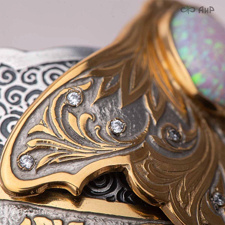  Браслет Флора (ручная работа) № 39246 - мастера Златоуста