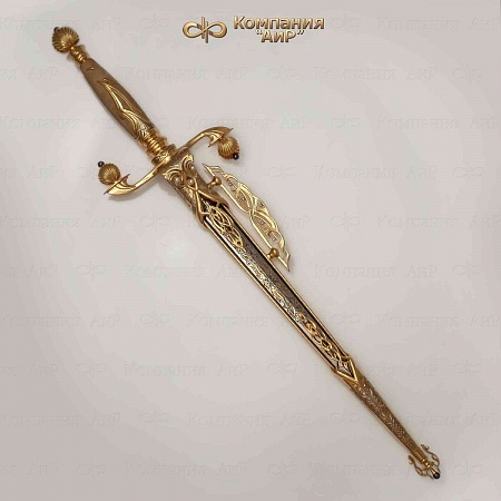  Авторский кортик "Жемчужина" № 32305 - мастера Златоуста
