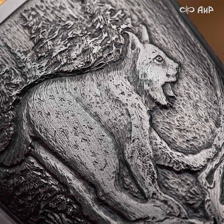  Авторский охотничий кинжал Русский лес № 39243 - мастера Златоуста