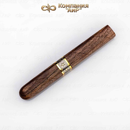 Авторский нож Сигара из дамасской стали ZDI-1016 - мастера Златоуста