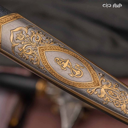 Кортик Генеральский ручной работы № 37203 - сделано в Златоусте