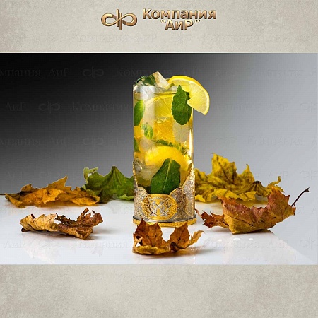 Набор авторских стаканов "Сезон охоты" 2 шт. (кабаны) № 35753-1 - мастера Златоуста