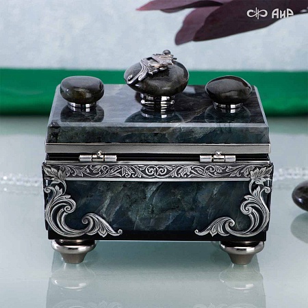  Авторская шкатулка Светлячки № 39206 - мастера Златоуста