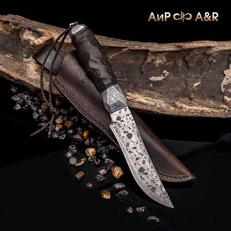 Авторский нож Каменный век № 36896 - мастера Златоуста